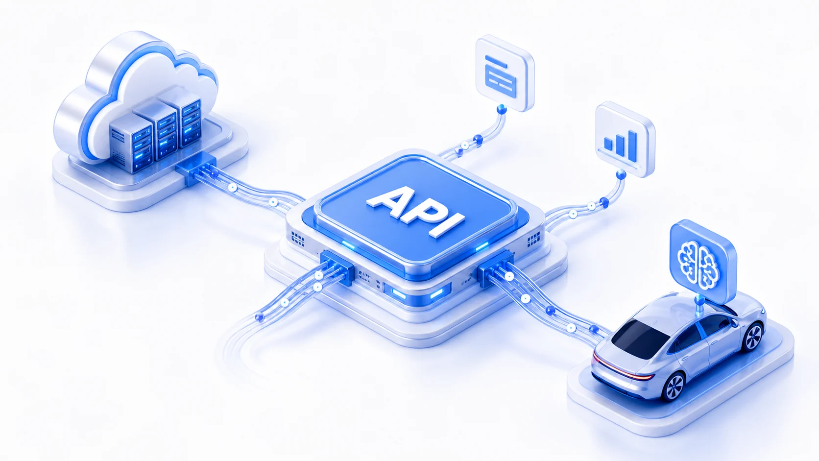 大模型Token与API服务示意