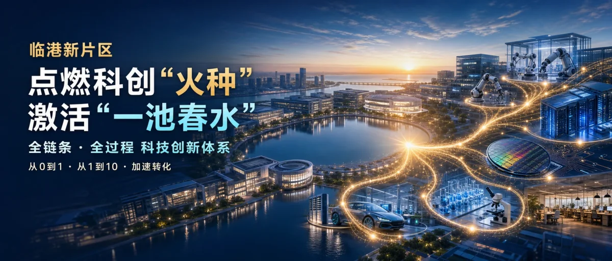 临港新片区着力打造全链条全过程科技创新体系 点燃科创“火种”激活“一池春水”